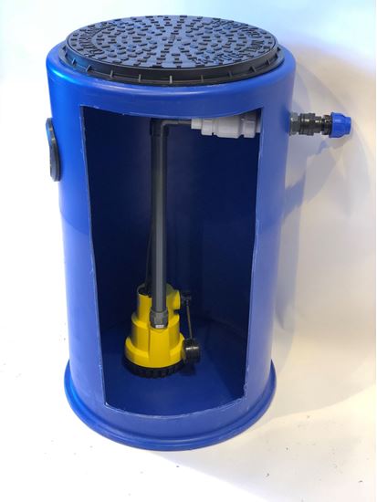 Picture Idea: 300 Litre Single Storm And Grey Water Pumping Station Suitable